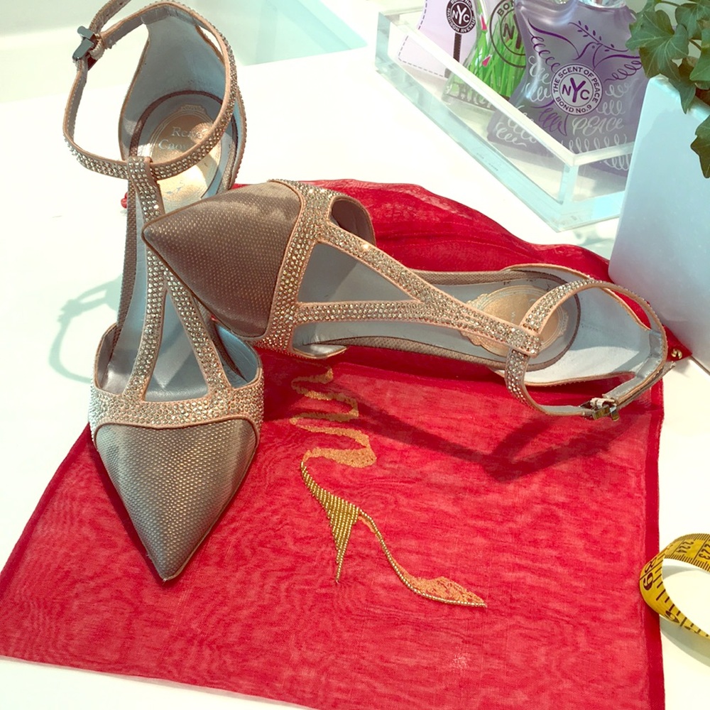 Rene Caovilla beautiful shoes sparkle 36 1/2